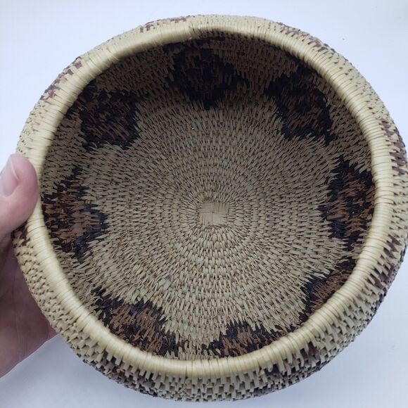 Vintage Hand-crafted Basket - Yucca, Willow, and Cats Claw Tohono O'odham? - Picture 7 of 10
